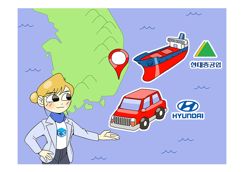 디지털 솔루션 기업 캐릭터 및 PPT 디자인 · 1