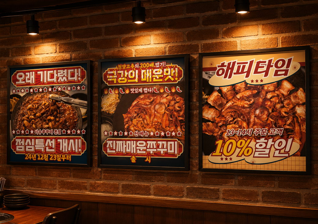 Promotional Materials for Webfoot Octopus Franchise ‘Isu Jjukkumi’